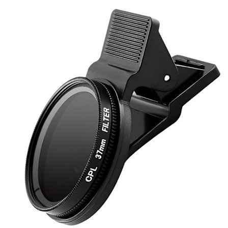 Telefonkamerans Objektiv 37mm Cpl Polariserat Objektiv Clip-On Filter Objektiv