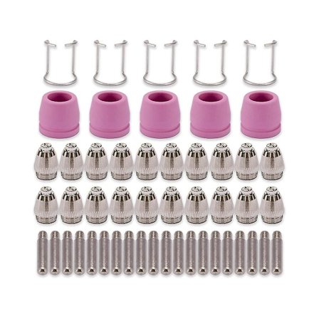 Ag60 Sg-55 Wsd-60 Plasma Cutter Skjærebrenner Spiss Munnstykker Forbrukssett Plasma Cutter Tilbehør