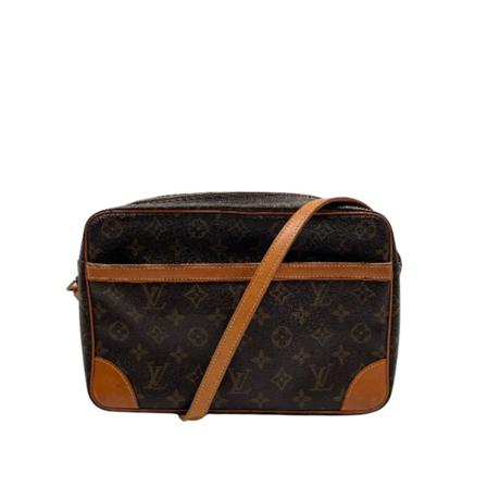 Louis Vuitton Vintage, Pre-owned Bag Bruin, Dames, Maat:ONE Size,leather