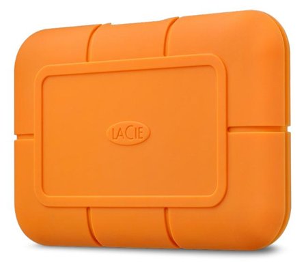 LaCie Rugged SSD STHR1000800 - SSD - 1 TB - USB 3.1 Gen 2 / Thunderbolt 3