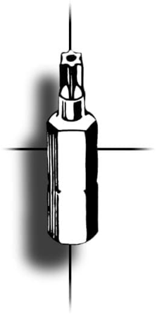 SecuFast 20000635 Bits TX-45, Maskintilbehør & forbrugsvarer
