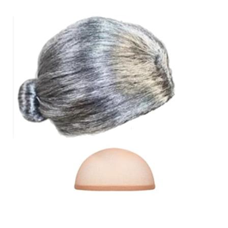 Peruk Cosplay Show Temperamental Hairpiece Värmebeständig Toupee