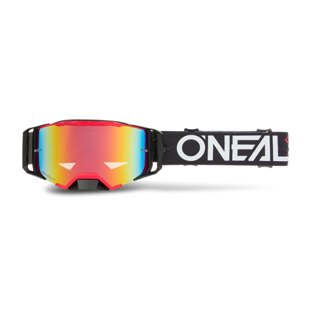 Gafas de Cross O'Neal B-33 Hexa Negro/Rojo