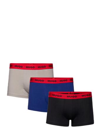Trunk Triplet Pack Boksershorts Marineblå HUGO*Betinget Tilbud
