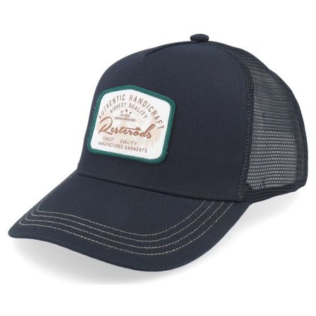 Resteröds - Svart trucker Keps - Black Multicolor Trucker @ Hatstore