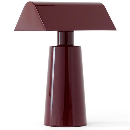Andtradition AndTradition Caret MF1 bærbar lampe, burgunder - Burgundy | KitchenOne