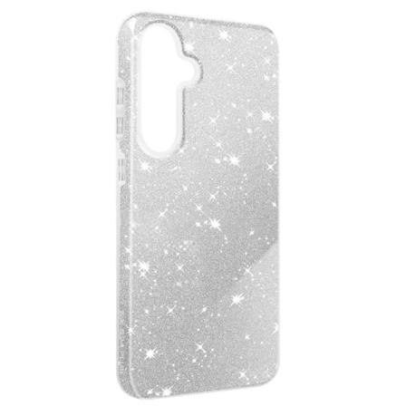 Etui til Samsung Galaxy S24 Plus Glitter Silikone Semi-rigid Fine Silver Grå
