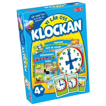 Vi Lär Oss Klockan Lasten Peli