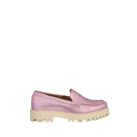 Dwrs, Milas - Loafers Roze, Dames, Maat:37 EU,leer