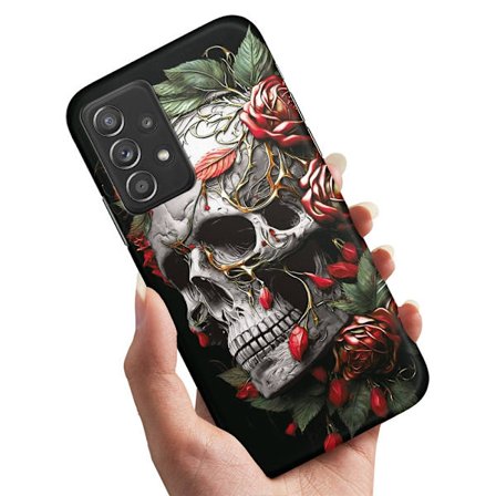 Kuoret / Suojakuoret Samsung Galaxy A13 4G - Skull Roses