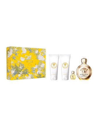 Versace Eros pour Femme Set cont.: Eau de Parfum 100 ml (GH 1114816) + Bath and Shower Gel 100 ml (for free) + Body Lotion 100 ml + Eau de Parfum 5 ml