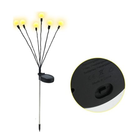 Sol LED Lys Udendørs Vandtæt Have Sollys Drevet Landskab Lys Firefly Have Lys