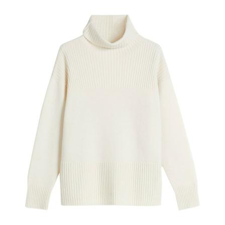 Max Mara Studio Yarn Tröja beige, Dam, Dam, Storlek: M
