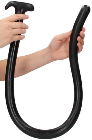 Ass Snake Dildo Black 100 cm Extra pitkä anaalidildo