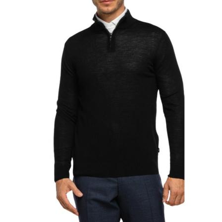 Emporio Armani Turtlenecks Sort, Herre Rullekraver