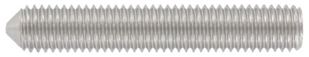 Schäfer & Peters 402723 12 Stoppskruv M3 MS6SS A2, ISO 4027 (DIN914) M3 x 12 mm, 500-pack, Infästning