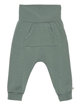 Cozy Me Pocket Pants Baby Baby Trousers Vihreä Müsli By Green Cotton