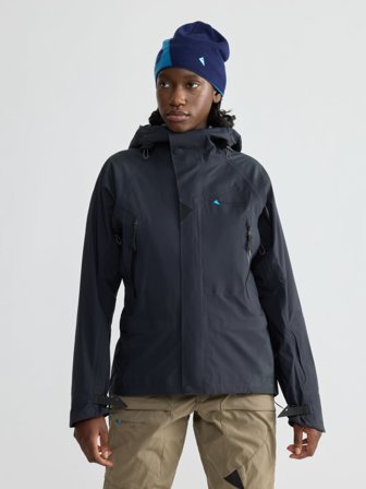 Klättermusen Svalinn Hettejakke Dame - Black - M