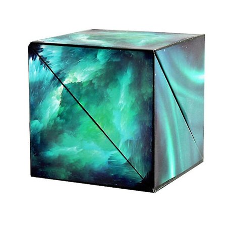 Uusi 3D-taikakuutio Shashibo muotoa muuttava laatikko Anti-stressi käsikäännettävä palapeli lelut lahja