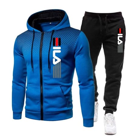 Nyt Fashion Tracksuit til mænd Hoodie Fitness Gym Tøj Mænd Løbesæt Sportswear Jogger Mænds Tracksuit Vinterdragt Sport