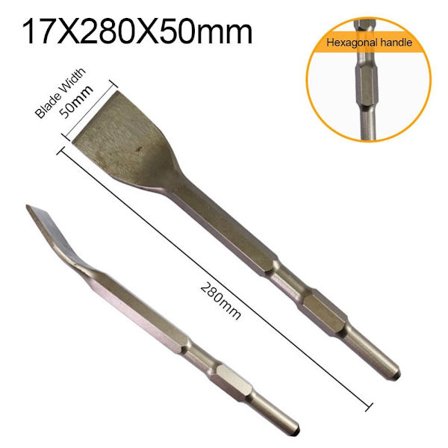 Buet fladmejsel slagbor 17X280X50MM
