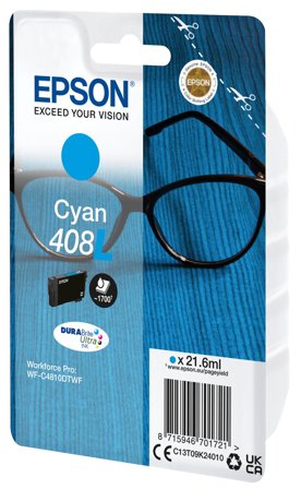 Epson 408L - cyan - original - blekkpatron