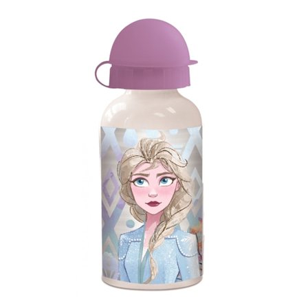 Aluminiumflaska 400 ml med Disney Frozen motiveringar