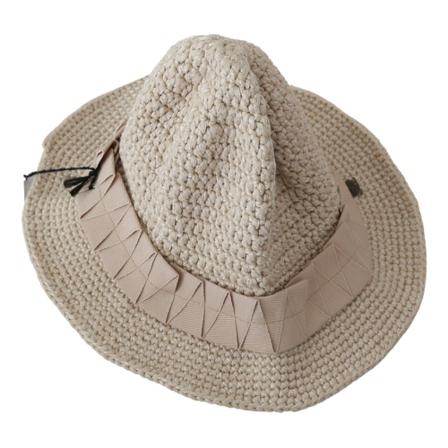 Ermanno Scervino, Hat Beige, Dames, Maat:ONE Size