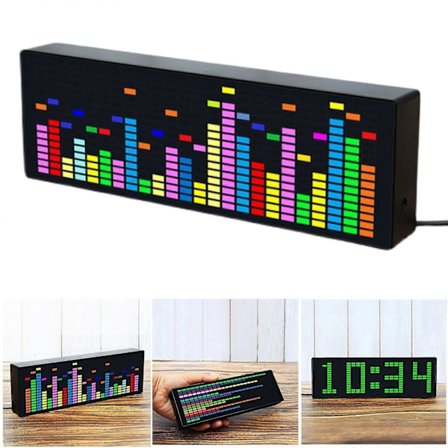 VFD Musik Spektrum Indikator med RGB Display - Audio Level VU Meter Forstærker Board