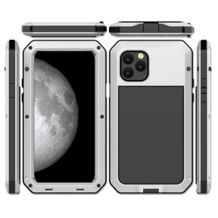 iPhone 11 Pro Max - Skyddande Heltäckande HEAVY DUTY Skal Vit