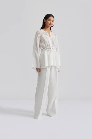 Malina - Mira Bluse - S - White