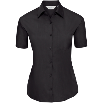 Damebluse Kort Erme Poplin