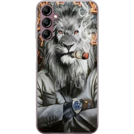 Kompatibelt Mobildeksel til Samsung Galaxy A14 5G Rökande Lejon