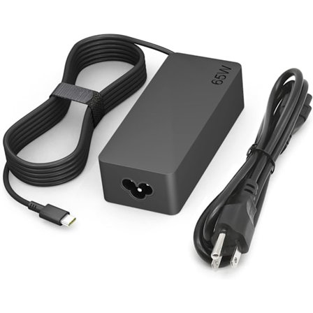 2025 Senaste Modell 65W USB C Laddare Kompatibel med Lenovo Thinkpad/Yoga/Chromebook Laptop Dator 65W 45W USB C Snabbladdare
