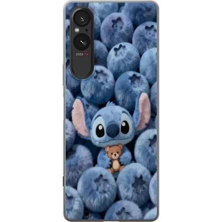 Kompatibel Mobilcover til Sony Xperia 10 VI Lady Gaga minimalistisk plakat med guitar og monokrom design