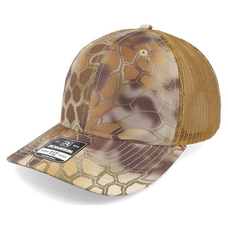 Richardson - Hnědý trucker Kšiltovka - 112p Kryptek Highlander/Buck Trucker @ Hatstore