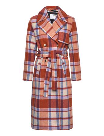 Slfkhloe Wool Coat B Outerwear Coats Winter Coats Monivärinen/Kuvioitu Selected Femme