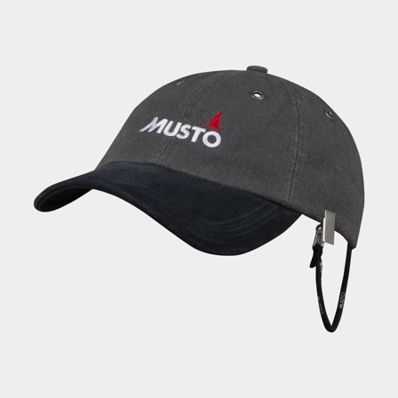 Cappello da vela Musto Evolution Original Crew Cap, Grigio Scuro, Taglia Unica