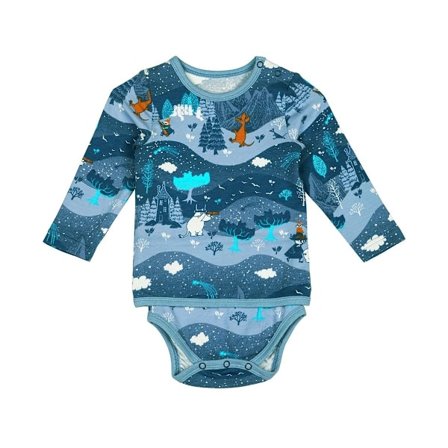 Mumi Stjernehimmel Bodysuit Blå