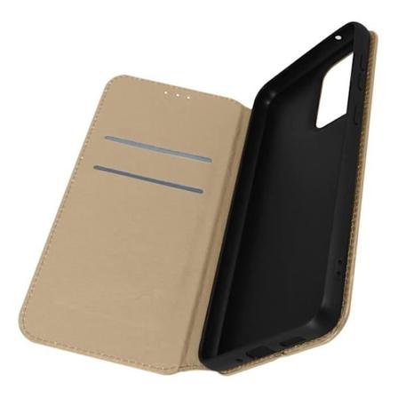 Samsung Galaxy A33 5G etui Flip Wallet Video Support Guld gyllene