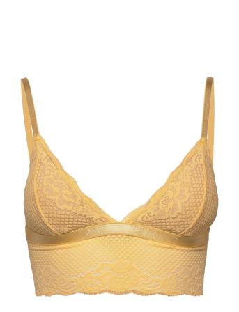 Liza Bralette Yellow Underprotection