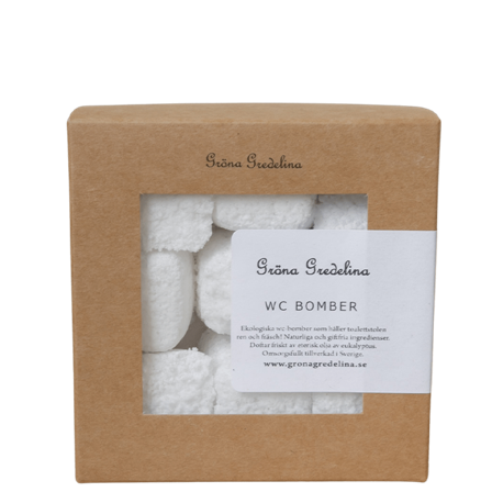 Gröna Gredelina WC Bomber Ekorengjøring 9 stk