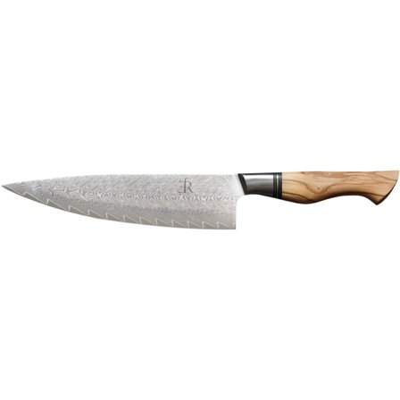 Ryda knives Kokkekniv 25 cm' - 'Stål og tre