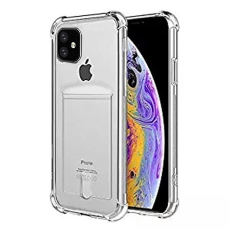 Stötdämpande Skal med Kortfack - iPhone 11 Pro Max