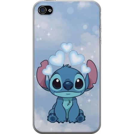 Kompatibel Mobilcover til Apple Apple iPhone 4s Stitch Hoppende Glæde - Sjovt Design til Gave