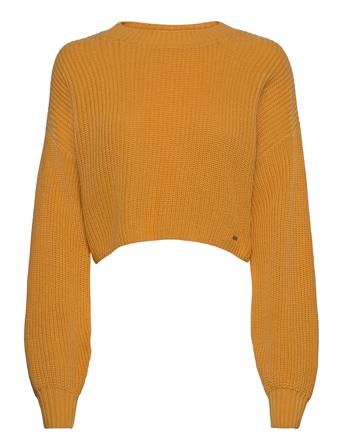 Hco. Girls Sweaters Orange Hollister