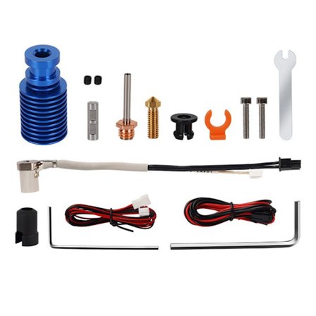 3D-skrivare Hotend Kit Hot End-montering Skrivhuvud Keramiska värmekärnor Extruder Ersättningskit för Voron 2.4 3D-skrivare