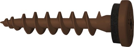 Z 9M55IPSH Isoleringsskruv 50-pack Brun, Infästning