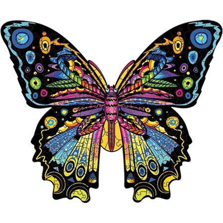 Träpussel för vuxna, unika träpussel i form av djur