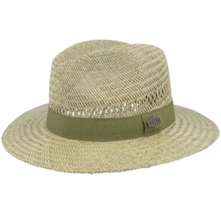 MJM Hats - Beige straw Hatt - Victor Straw Natural Straw Hat @ Hatstore